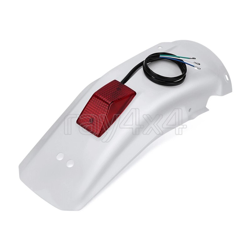 M MATI Rear Fender w/Tail Light For Honda XR600R XR650L