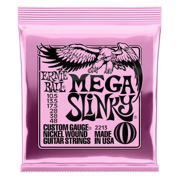 Ernie Ball Mega Slinky Nickel Wound Electric Guitar Strings -