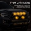 Luces LED de Rejilla DC12V ámbar de Alto Brillo para