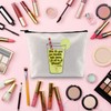 TOBGBE Funny Phil Quote Makeup Bag with Zipper Sitcom TV