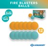 Schildkröt® Foam Ball Guns Replacement Balls, 6 Orange and 6