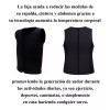 Blueroad Faja Chaleco Con Cierre Para Hombre Térmico Neopreno Gym