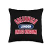 Greenwich London United Kingdom Throw Pillow