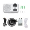Wireless Infrared Motion Sensor Alarm 2500mA Rechargeable Waterproof Body Induction