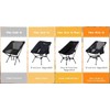 MOON LENCE Portable Camping Chair Backpacking Chair - The 4th
