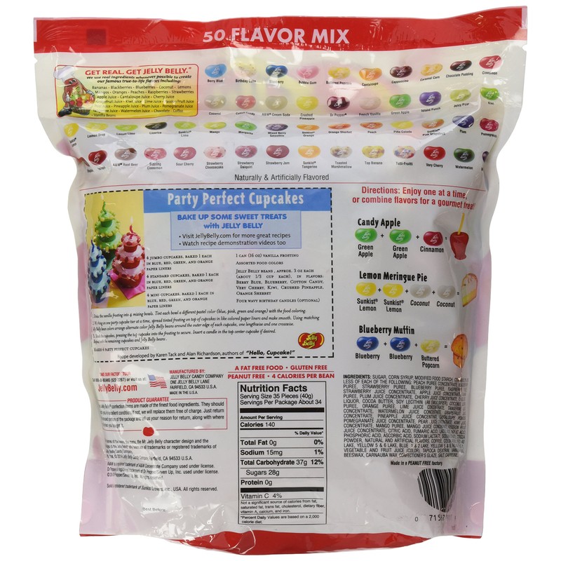 Jelly Belly Jelly Beans, 3 lb