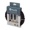 KLIQ Guitar Instrument Cable, 20 Ft - Custom Series with