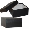4 Bridesmaids Proposal Luxury Boxes-Black Embossed-2 Piece Rigid Lid and
