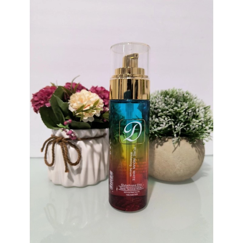 PURE INDIAN WHITE WHITENING SERUM WITH GLUTATHIONE GLOW 80ML