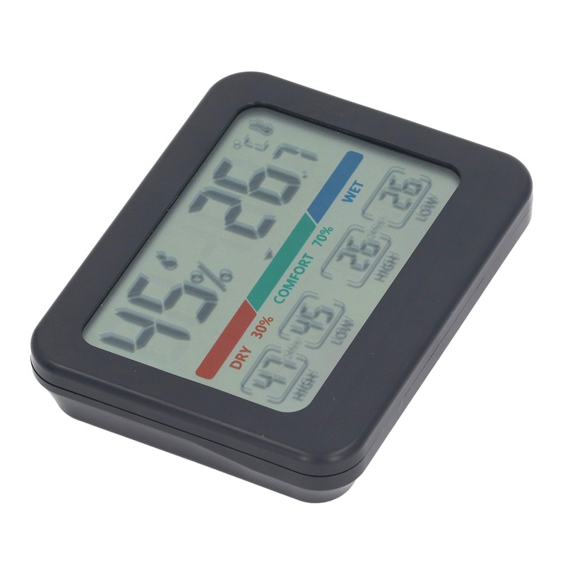 Digital Hygrometer Thermometer LCD Display Electronic Temperature and Humidity Monitor