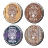 Pack 4 Balsamos Barba 1oz Sándalo Cedro Ron