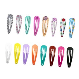 Mikinona Hair Accessories Girl 80pcs Water Drop Hair Clip Girls Hairpin Beautiful Printed Hairpin Oil Drop