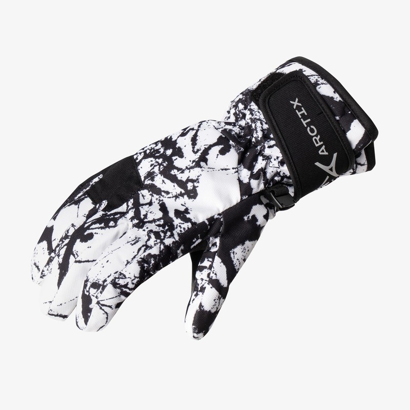 Arctix Kids Matterhorn Glove, Cracked Marble White, Small
