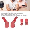 Controller Paddles, 4 Pieces Red Metal Stainless Steel Paddles Hair