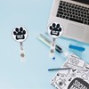 Dog on Board Badge Reel - Cute Retractable ID Holder