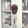 Vela.Yue Brocha de Doble Punta para Polvos Bronceadores
