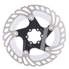 Disc Brake Rotor Black CNC Engraving Milling Anodized Marking Bike