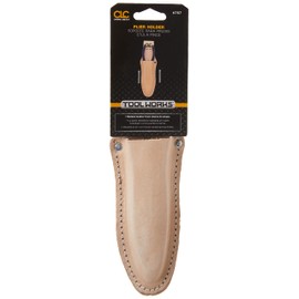 Custom Leathercraft767 Plier Holder, 2.5 in., Top Grain Leather, Tan, 1 Count (Pack of 1)