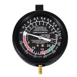 DHA Fuel Pump Vacuum Tester Carburetor Valve Pressure Tester Gauge Kit Car Truck