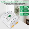 DEWIN Automatic Transfer Switch, 4P 63A 400V ATS Dual Power