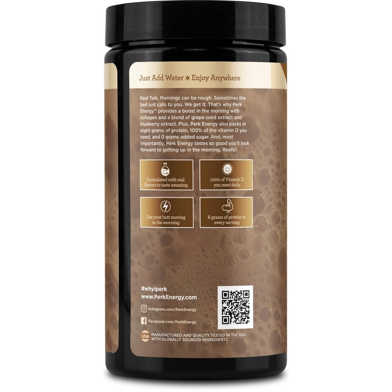 Perk Energy Original Root Beer Freeze Flavored (20 Servings) -
