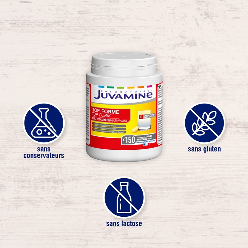 JUVAMINE – Topform – Vitalität – Spannkraft – 12 Multivitamine