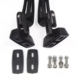 Sixty61 GSXR 1000 Mirrors Black 2001-2021 2022 2023 2024 2025 Convex Adjustable Suzuki