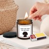 HIWX Dog Scented Candle, Dog Mom Gifts, Dog Candle, Dog
