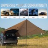 Tailgate Tent,Tailgate Awning, Car Awning Sun Shelter Waterproof 3000MM UPF