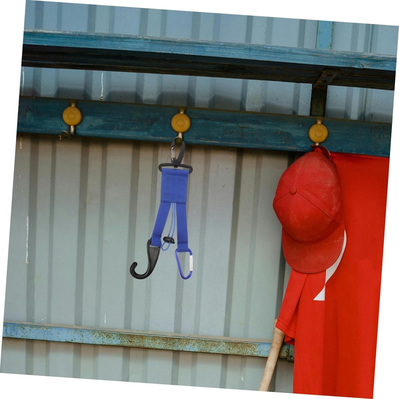 BESPORTBLE Baseball Gear Holder Hooks and Webbing for Helmets Gloves