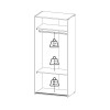 Tvilum Space Wardrobe with 2 Sliding Doors, White