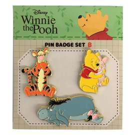 Winnie the Pooh/Winnie the Pooh/Pin Badge Set B IBA230