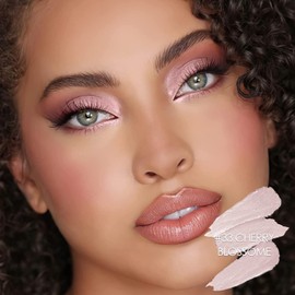 Eyeshadow Pen, Cream Eyeshadow Pen, Glitter and Matte Eyeshadow, Waterproof, Non-Blooming Eyeshadow, Create Glittering Eye Make-Up (09 Blossomes)