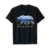 Alaskan Bear with Lake & Mountain Souvenir T-Shirt