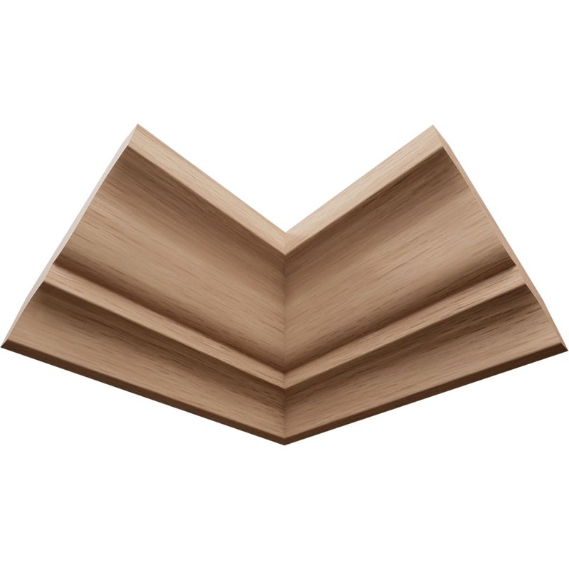 1 5/8"P x 2 1/4"H WM52 Americraft Solid Hardwood Stain