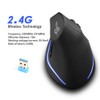 JOMAA Vertical Wireless Charging Mouse 2.4G Vertical 2400DPI Wrist Guard