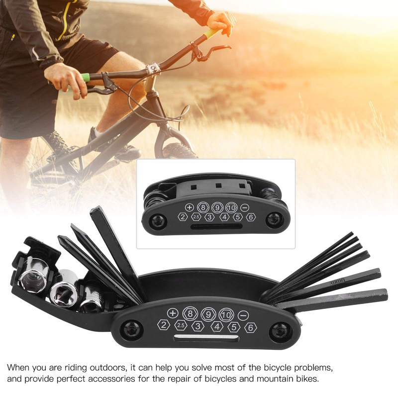 Cycling Repairing Tool, Never Rust Bicycle Multi Repair Tool, Lightweight