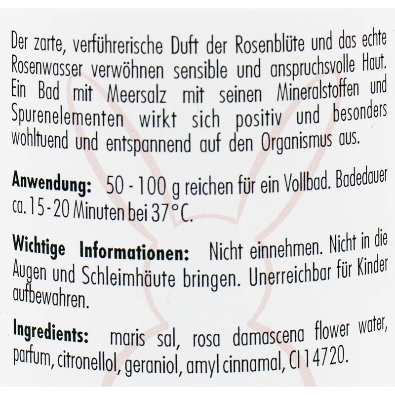 Rose Petals Sea Salt 450 g