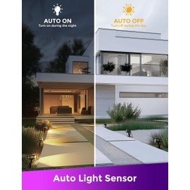 Low Voltage Landscape Lighting, Dusk to Dawn Outdoor Lighting, 20W 500LM LED Landscape Lights with Connectors, 12V Warm White 3000K Outdoor Spot Lights, IP65 Waterproof for Garden Yard Pathway, 4 Pack