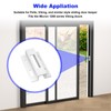 E 2124 Sliding Door Keeper,Extruded Aluminum Sliding Door Latch Replacement