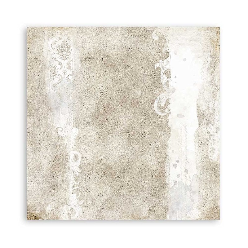 Stamperia Scrapbooking Pad-Romantic Threads, 12 x 12 inches, Multicoloured