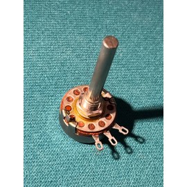 Allen-Bradley Potentiometer, 100k Ohms linear taper, long shaft, panel mount