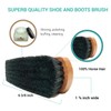 Valentino Garemi Premium Shoe Shine Brush- Brilliant Outcome Polisher- Genuine
