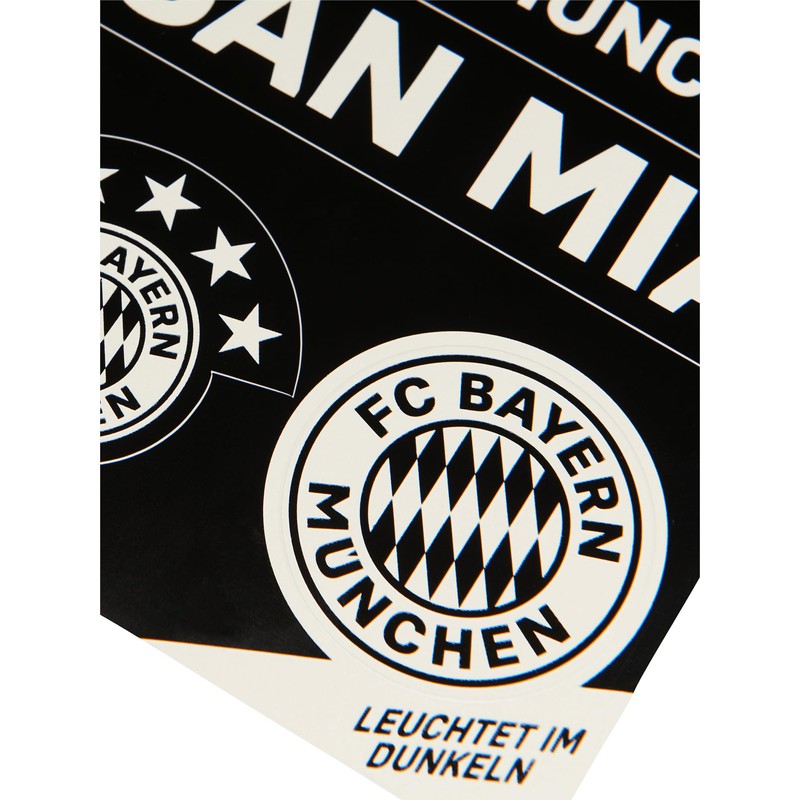 FC Bayern München Sticker Set Glow in The Dark