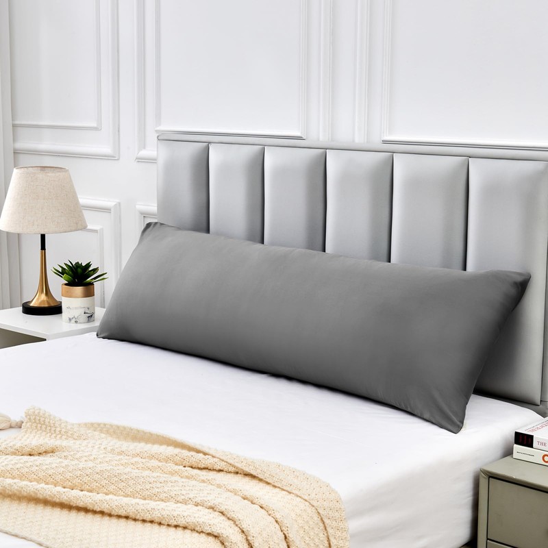 600 Thread Count Cotton Body Pillowcase, Deep Dream 20x54 Body