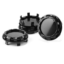 DewFlew 4Pcs 83mm(3.25in) Wheel Center Caps for GMC Chevy Cybertruck Wheel Rim Compatible with 07-13 Tahoe Silverado 05-13 Yukon Sierra Escalade Hub Caps, Inner 76mm(2.99in) Black