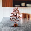 FASHIONZAADI Amethyst Bonsai Money Tree Feng Shui Crystal Gemstone Trees