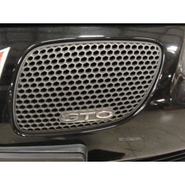 gtog8ta 04-06 Pontiac GTO Kidney Grille Grill Emblem Letters CHROME Front Bumper