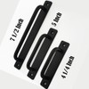 Westablize 2 Pack 4 1/4 Inch 108 mm Matte Black