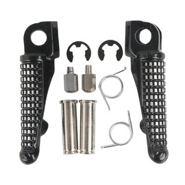 XMT-MOTOR Foot Pegs Motorcycle Footrest for Driver Seat Pedals Foot Pedals for Kawasaki ZX-6R ZX636 2003-2023 ZX-9R 1998-2003 ZX-10R 2004-2013 Z1000 2007-2016 Z800 2016 Z H2 2020-2023